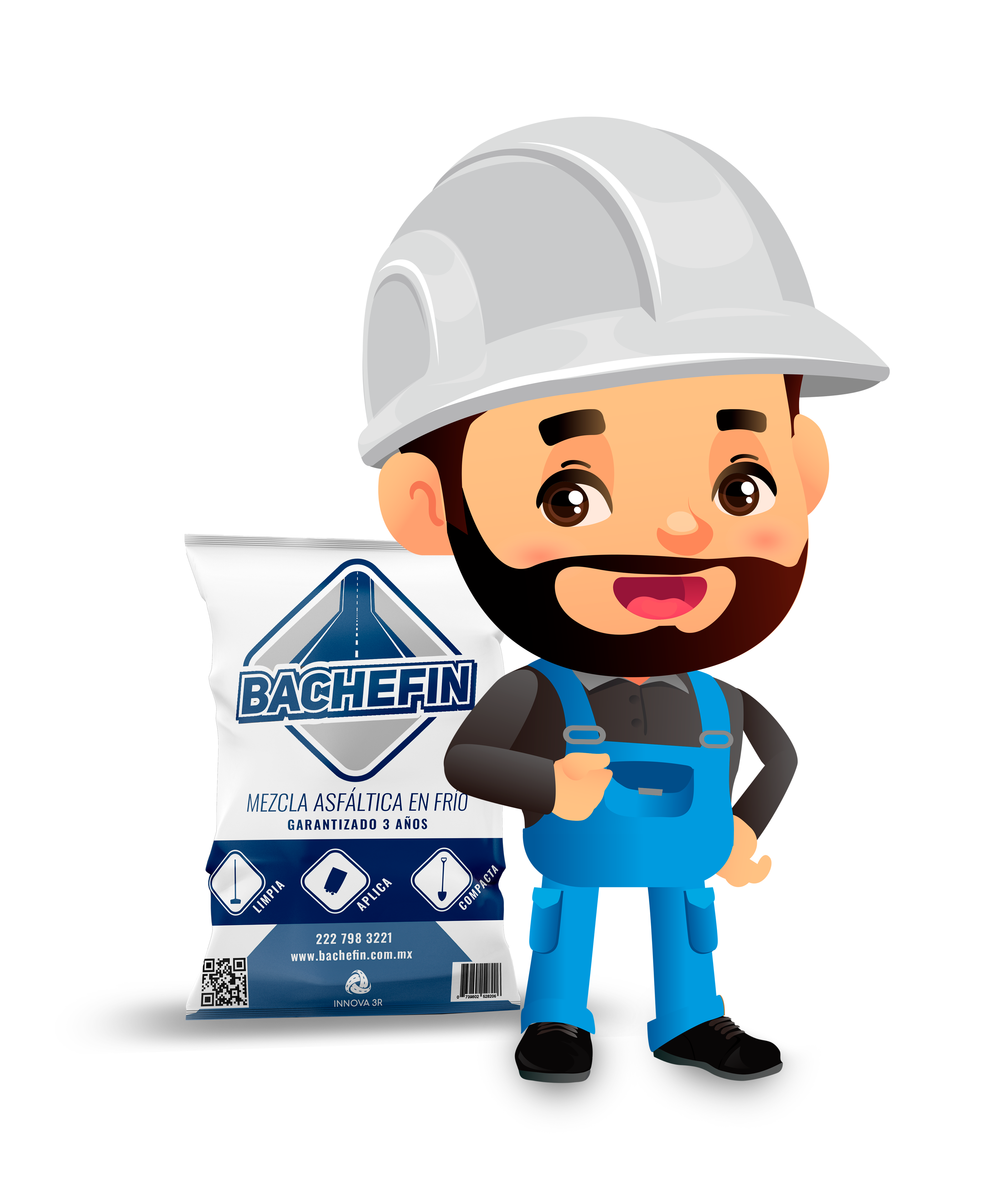 BacheFin - Mezcla asfáltica en frío para tapar baches